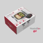 HeatsBox Go App Controllable, Mobile Warming Box for Heating Food ,Electric Lunch Box